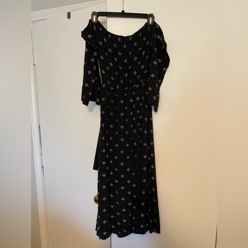 Off Shoulder midi dress